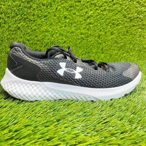 Under Armour Charged Rogue 3 Womens Size 8 Black Running Trainers Shoes Sneakers